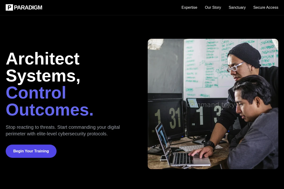 Paradigm Cybersecurity Training